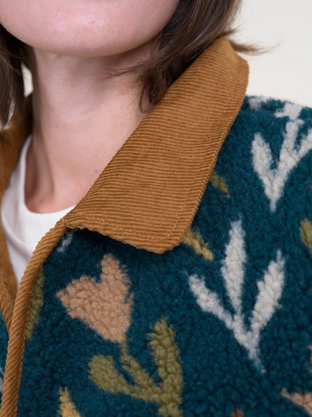 The Landmark Project Haven Women's Full Snap Sherpa Jacket Small Sm NWT - Picture 4 of 8